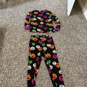 Halloween Pumpkin Kids Costume Set